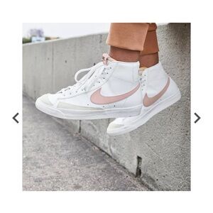 Pink Nike Blazers